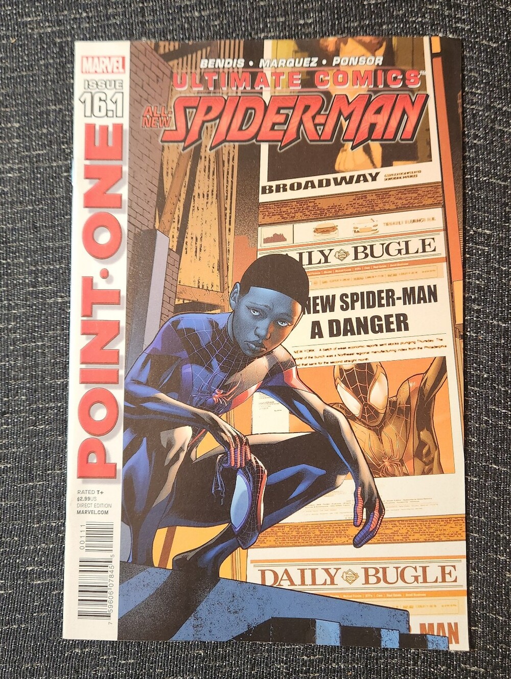 Marvel Ultimate Comics Spider-Man Issue 16.1 - Miles Morales Cover